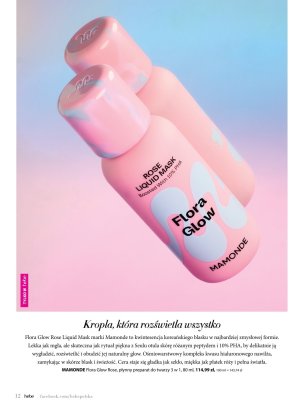 Preparat do twarzy Flora Glow Rose Mamonde promocja w Hebe
