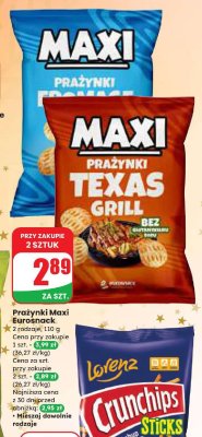 Chipsy Crunchips Sticks ketchup 70 g promocja w Dino