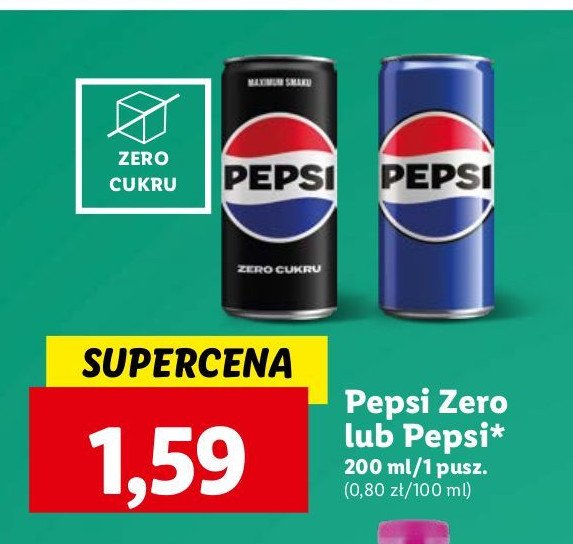 Napój Pepsi maximum promocja