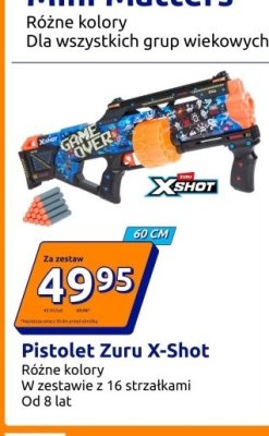 Pistolet Zuru x-shot promocja w Action