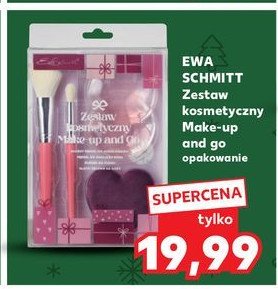 Zestaw kosmetyczne make-up and go Ewa schmitt promocja w Kaufland