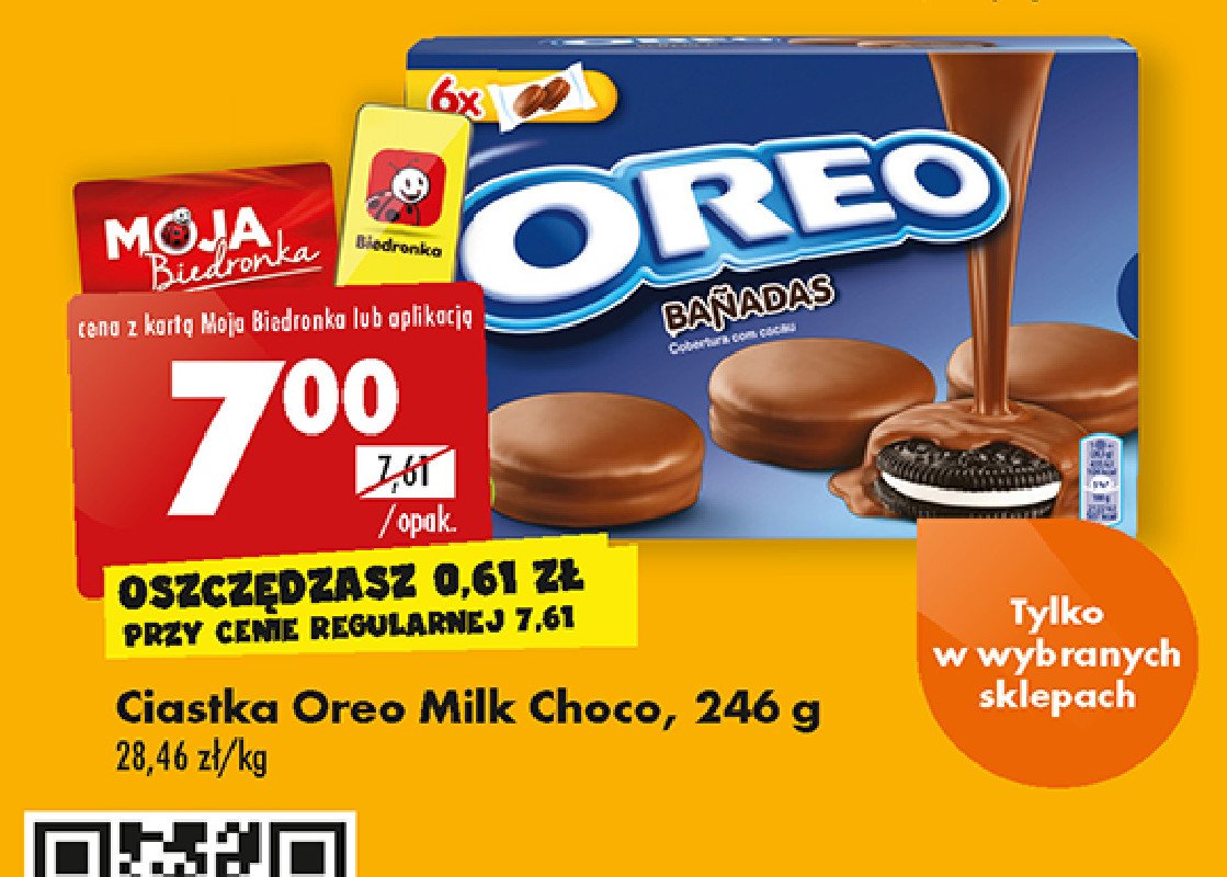 Ciastka milk choc Oreo promocja