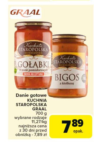 Bigos z kiełbasą Kuchnia staropolska promocja