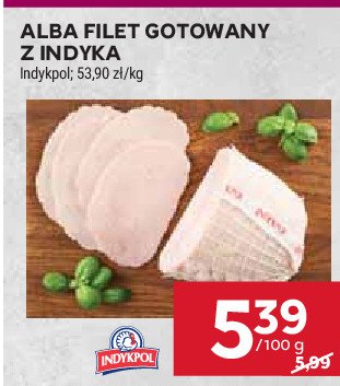 Alba filet gotowany z indyka Indykpol promocja