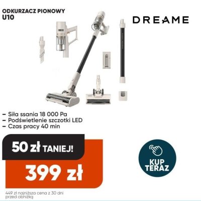 Odkurzacz pionowy U10 promocja w Max Elektro