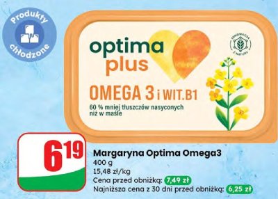 Margaryna Omega3 promocja w Dino