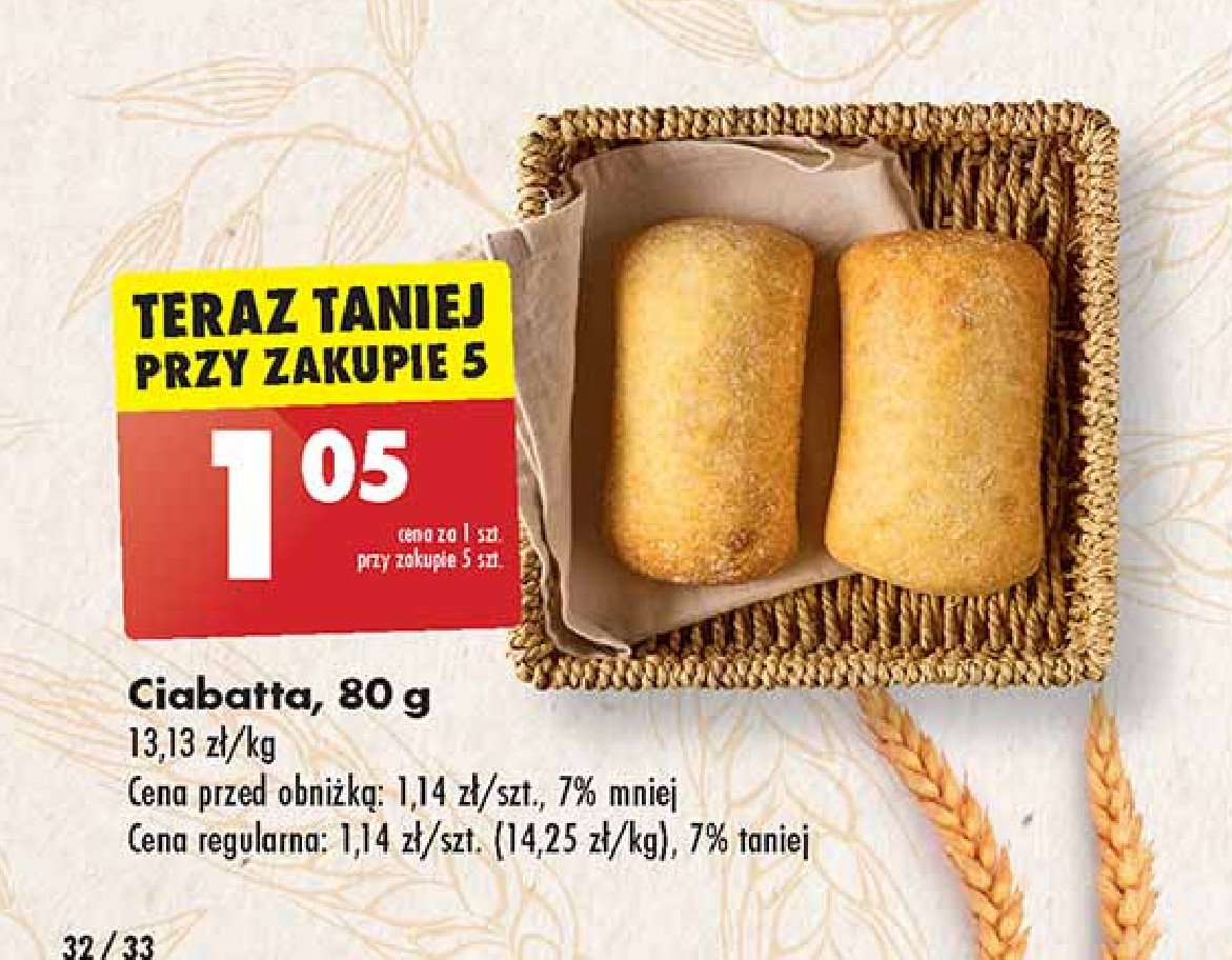 Ciabatta promocja