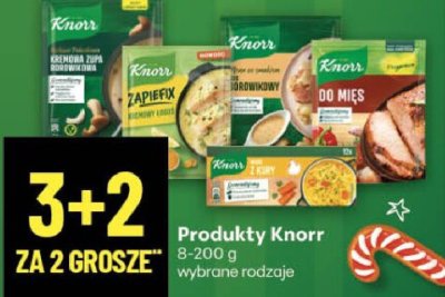 Produkty Knorr wybrane rodzaje promocja w Delikatesy Centrum