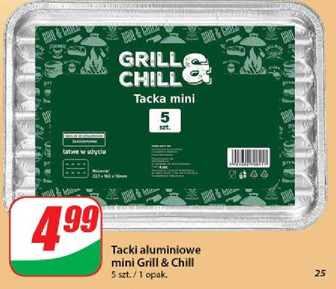 Tacki mini Grill & chill promocja