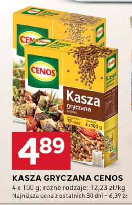 Kasza gryczana Cenos promocja w Stokrotka