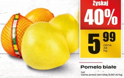 Pomelo białe promocja w Supeco