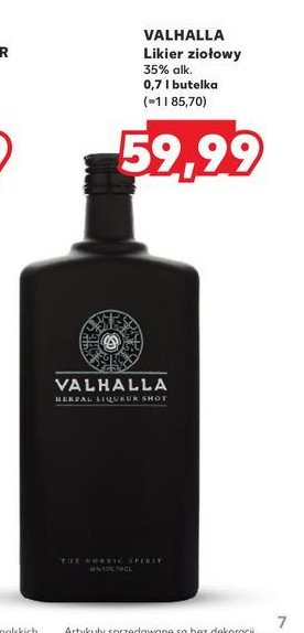 Likier Valhalla promocja w Kaufland