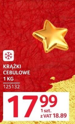Krążki cebulowe Shake&Pan 1kg promocja w Selgros