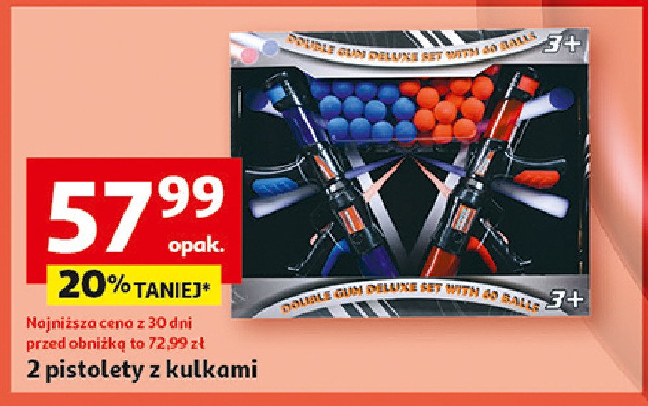 Pistolet na kulki promocja