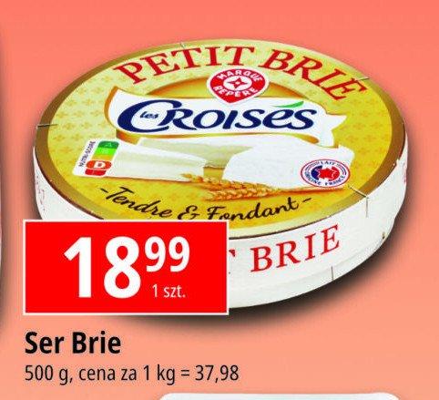 Ser petit brie Wiodąca marka croises promocja