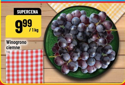 Winogrono ciemne promocja w POLOmarket