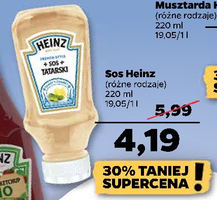 Sos tatarski Heinz promocja