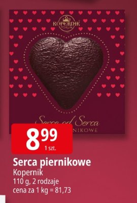 Serca piernikowe Kopernik promocja w Leclerc