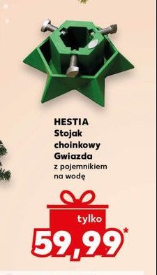 Stojak choinkowy gwiazda z misą na wodę Hestia promocja