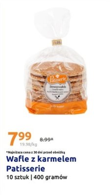 Wafle z karmelem Patisserie promocja w Action