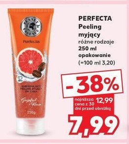 Peeling do ciała grapefruit i kawa Perfecta planet essence promocja w Kaufland