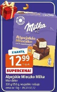 Alpejskie Mleczko Milka Pfundner promocja w Leclerc