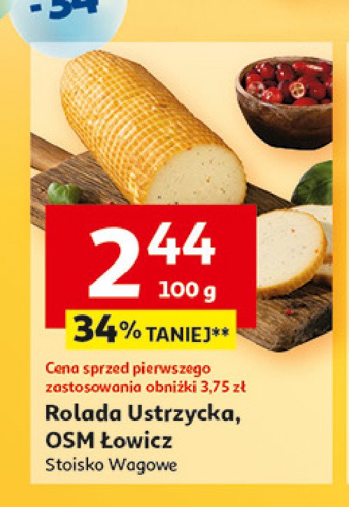 Rolada ustrzycka Łowicz 1906 promocja w Auchan