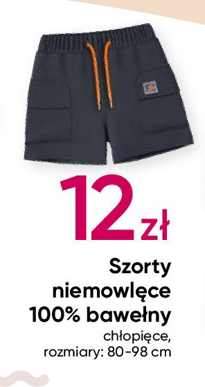 Szorty chłopięce 80-98 cm promocja