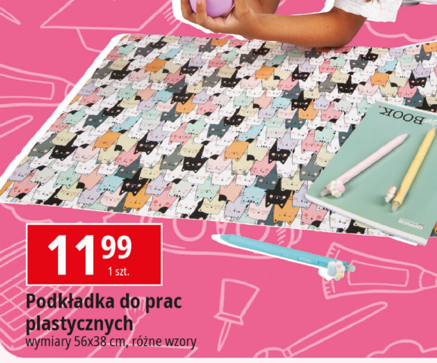 Podkładka do prac plastycznych 56 x 38 cm promocja
