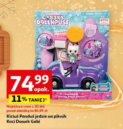 Kiciuś panduś jedzie na piknik koci domek gabi Spin master promocja w Auchan