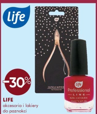 Akcesoria i lakiery do paznokci Life promocja w Super-Pharm