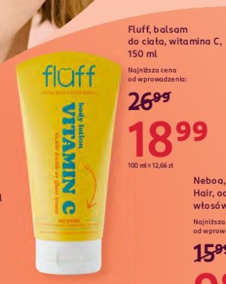 Balsam do ciała z witaminą c Fluff promocja