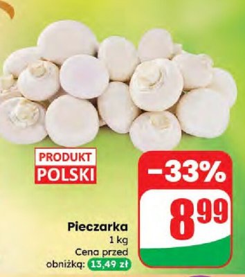 Pieczarka promocja w Dino