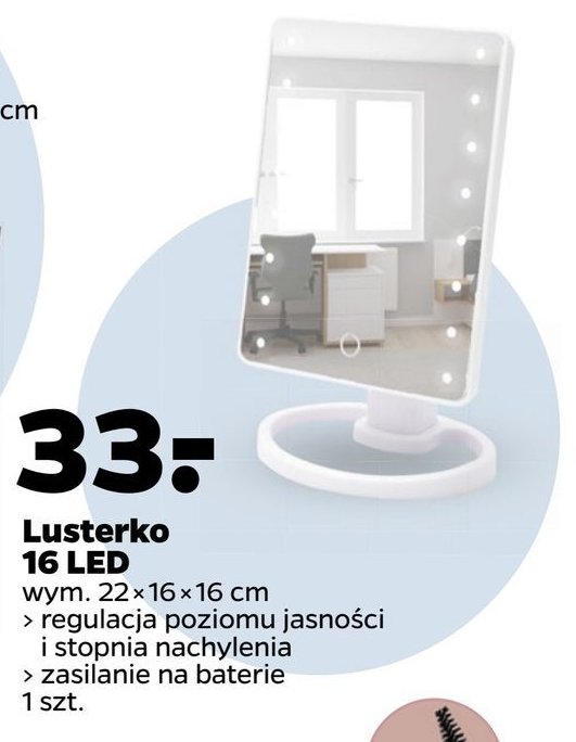 Lusterko 16 led promocja