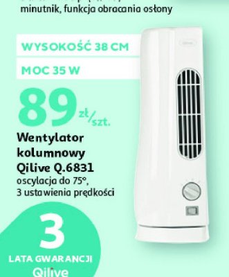 Wentylator kolumnowy q.6831 Qilive promocja