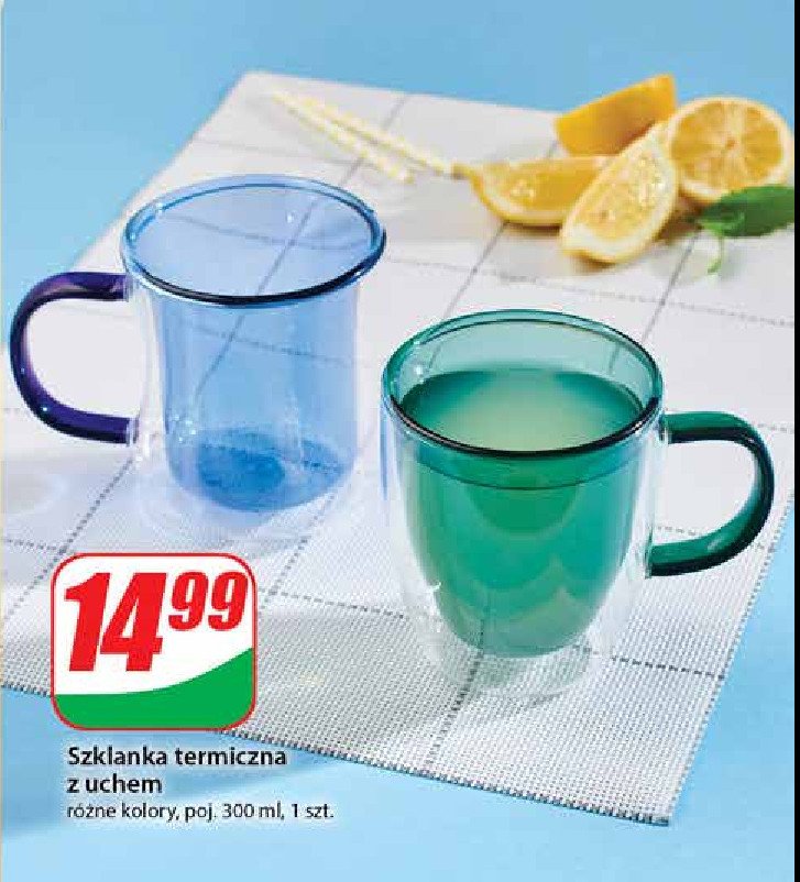 Szklanka termiczna z uchem promocja