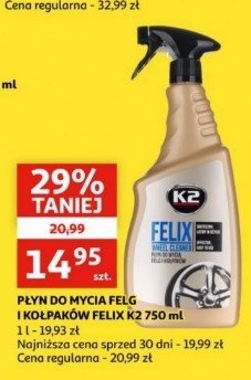 Preparat do felg K2 felix promocja