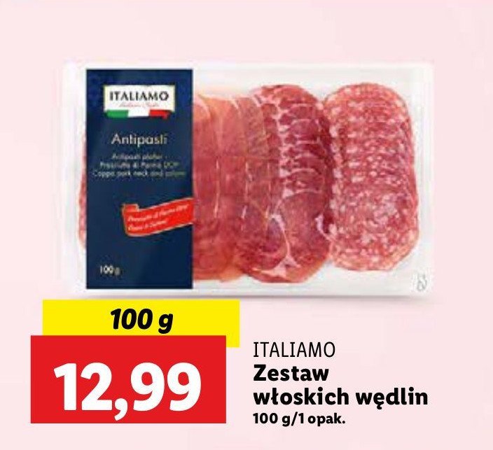 Zestaw wędlin włoskich Italiamo promocja