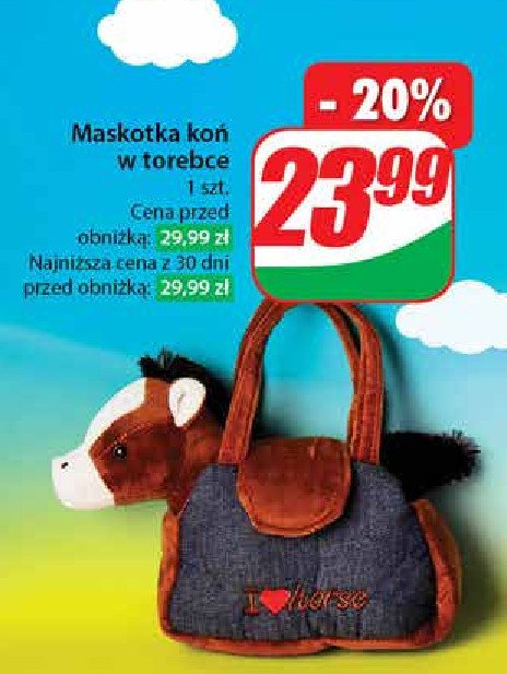 Koń w torebce promocja w Dino