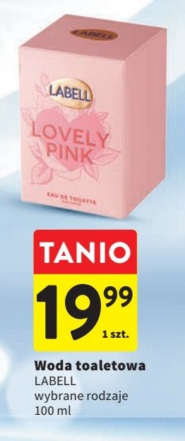 Woda toaletowa Labell lovely pink promocja
