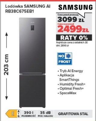 Lodówka AI RB38C675EBI promocja w NEONET