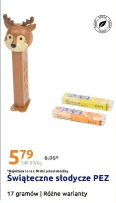 Świąteczne słodycze PEZ promocja w Action