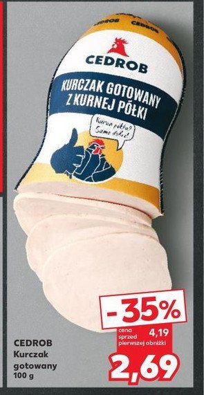 Kurczak gotowany Cedrob promocja