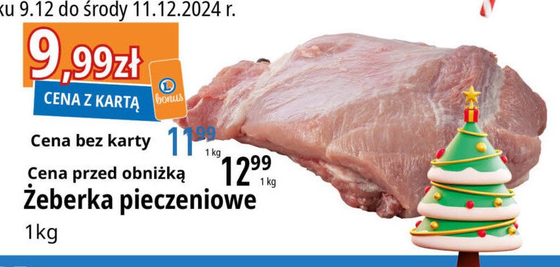 Żeberka pieczeniowe promocja