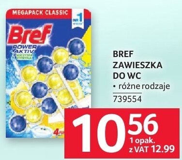 Zawieszka do WC BREF promocja w Selgros