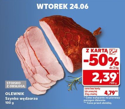 Szynka wędzarza Olewnik promocja