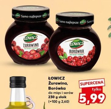 Borówka do mięs i serów Łowicz promocja