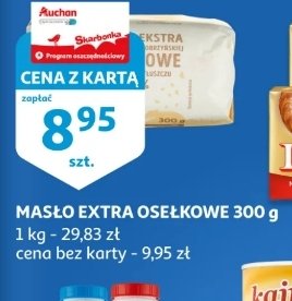 Masło extra osełkowe promocja