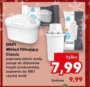 Wkład do filtra unimax Dafi promocja w Kaufland