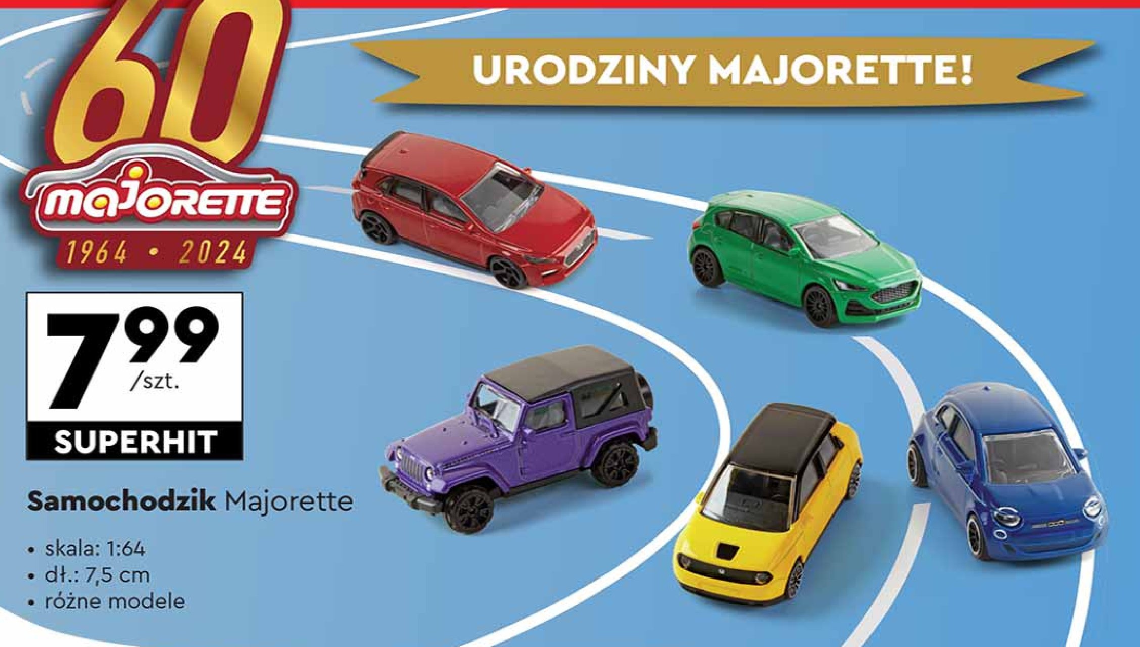 Samochodzik metalowy Majorette promocja